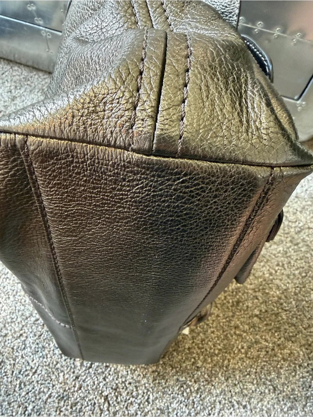 Coach stylish metallic